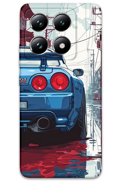 Gramaphone Xiaomi Mi 14t Pro Compatible Car Pattern Phone Case + Screen Prote...
