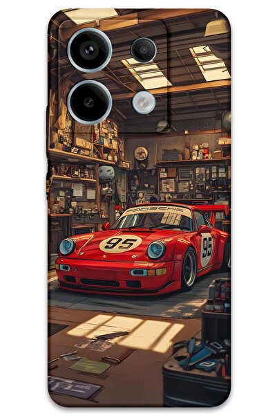 Gramaphone Xiaomi Redmi Note 13 Pro 5G Uyumlu Araba Desenli Telefon Kılıfı + ...