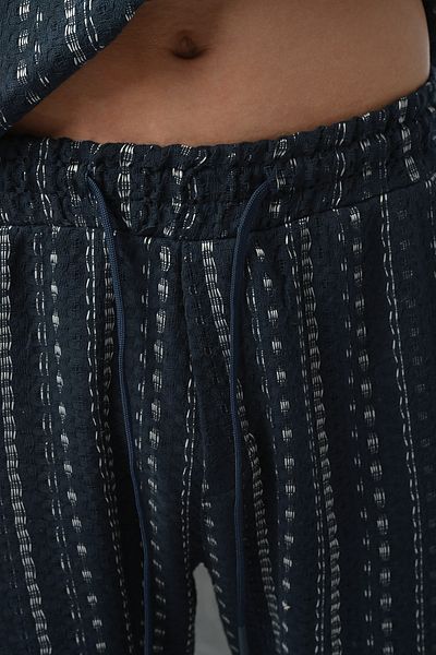 İLKCET MODA Patterned Knitted Linen Men's Trousers