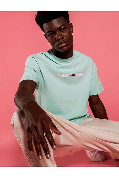Tommy Hilfiger Pastel Linear Logo T-Shirt