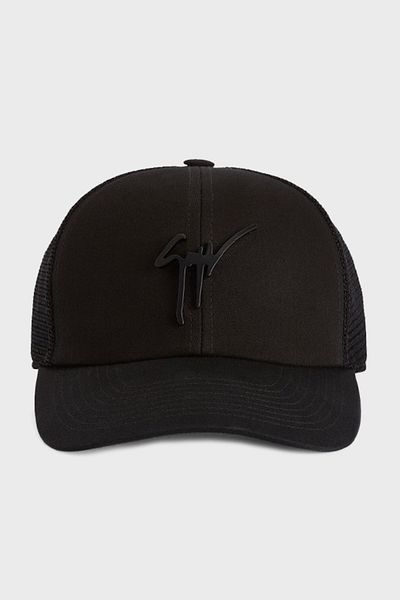 Giuseppe zanotti 100% Cotton Logo Cap Men's Hat Eau4007