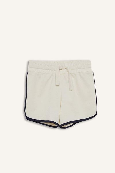 DeFacto Girl's Basic Plain Shorts with Elastic Waist B5164A825Hs