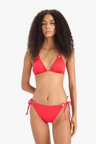 DeFacto Regular Fit Triangle Bikini Top-Fall in Love E0137Ax25Sm