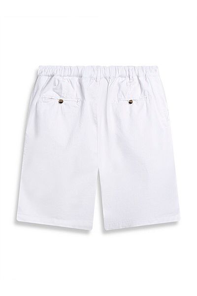 Ltb Basic Midi Regular White Shorts