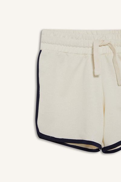 DeFacto Girl's Basic Plain Shorts with Elastic Waist B5164A825Hs