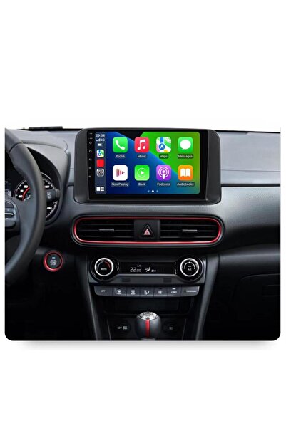 smartgo Hyundai Kona Android GPS Carplay 8+128 GB Kamera + Çerçeve Teyp (2018...