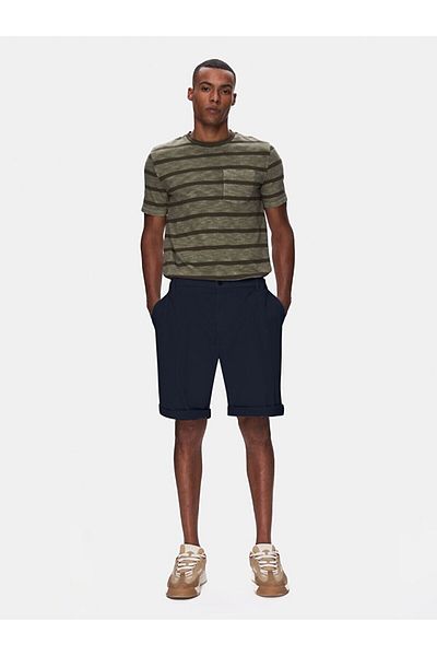 Ltb Basic Midi Regular Navy Blue Shorts
