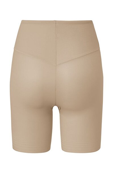 Tchibo Women Plain Shaping Shorts, Beige