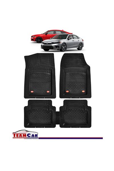 TEAMCAR Covorașe auto tip tavă compatibile cu Honda Civic 11 (2021) - Sedan