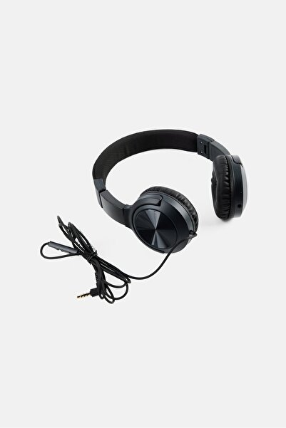 Silver Crest Headphones On-Ear With Microphone Remote Function Good, Black