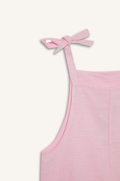 DeFacto Girl's Viscose Strap Jumpsuit F5782A825Sm