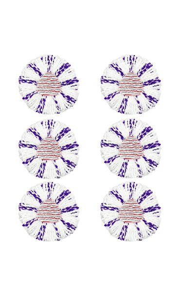 Choice1 6 Packs 3/6 Packs Replacement Mop Head Compatible With Easy Wring Spin Mop, For O-Cedar Micro