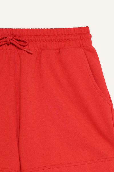DeFacto Defactofit Standard Fit Sportsman Short Leg Basic Plain Red Shorts Z6696Az25Sm