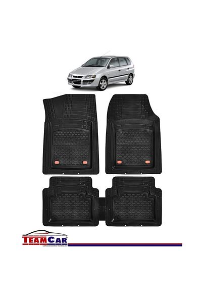 TEAMCAR ® Tray Type Car Mats Compatible with Mitsubishi Space Star I (1998–2005) - Hatchback