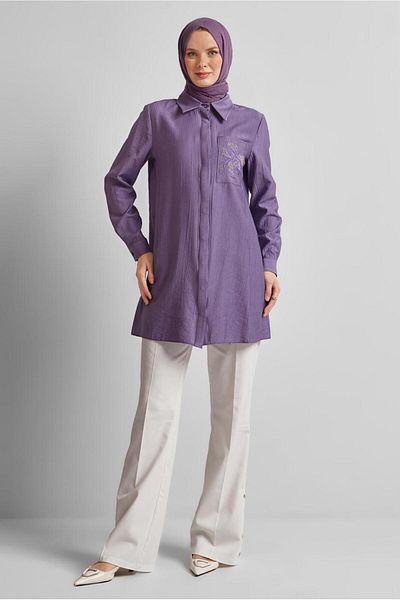 Alvina Embroidery Detailled Tunic 45672