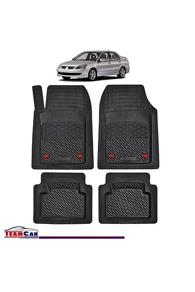 TEAMCAR Covorașe auto tip tavă ® compatibile cu Mitsubishi Lancer VII (2000–2007) - Sedan