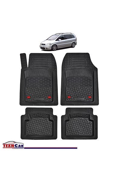 TEAMCAR Covorașe auto tip tavă ® compatibile cu Opel Zafira A (1999–2005) - Monovolum