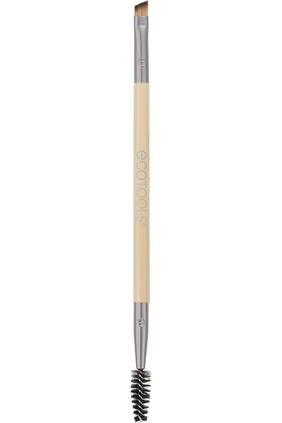 Ecotools Eyebrow Brush Duo, Tame, Sculpt & Fill in Brows, Multipurpose For Eyebrow Gel Powder ET0044