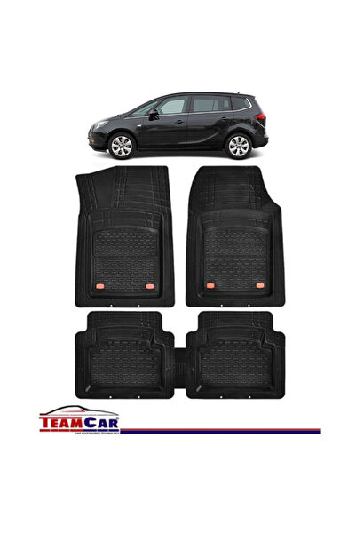 TEAMCAR Πατάκια αυτοκινήτου τύπου δίσκου συμβατά με Opel Zafira C (20112019) ...
