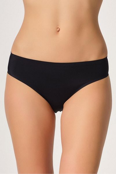 ALFA AKSESUAR 03 Black Emay 2803 Adhesive Laser Cut Panties