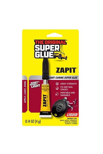 Generic غراء سائل فائق القوة من زاب إت، شفاف، 4 غرام، 11710501