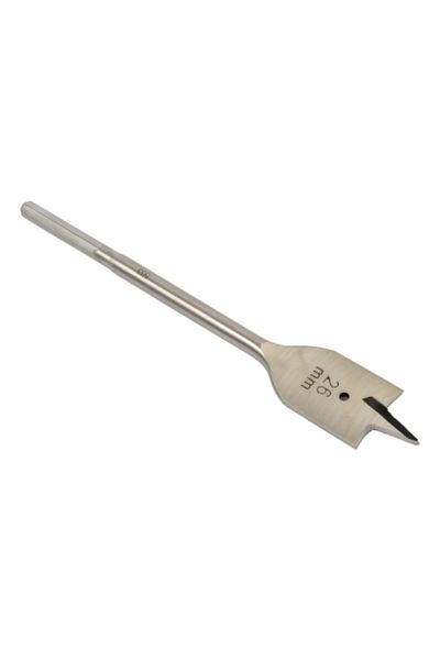 Bosch Economical and Fast Drilling Tempered Steel Spade Bit Silver 26 x 160mm