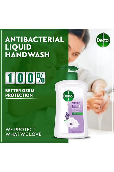 Dettol Anti-Bacterial Hand Wash Sensitive Value Pack