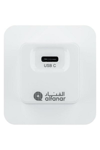 Generic AL FANAR 20W Type-C Fast USB Wall Charger with Power Delivery Support White UC04
