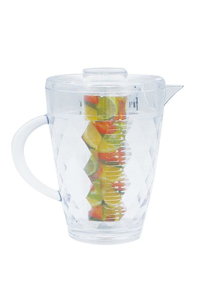 Parfait Elegant Design High Quality Pitcher with Infuser Clear 2 Liter