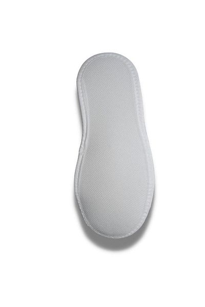 Serena Set of 50 pairs of disposable hotel slippers Serena, white color, universal size