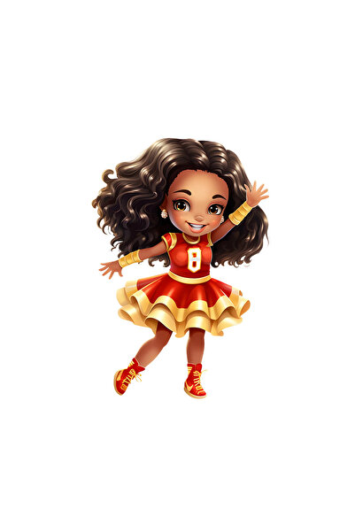 INOVATIX Set de 8 autocolante pentru păpușă Dolly, INOVATIX®. 6 cm