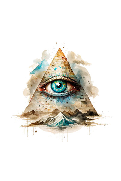 INOVATIX Set de 8 autocolante Ochi Mistic, INOVATIX®. 6 cm