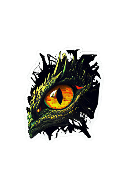 INOVATIX Set de 8 piese, autocolant Ochi de Dragon Charizard, INOVATIX®. 6 cm