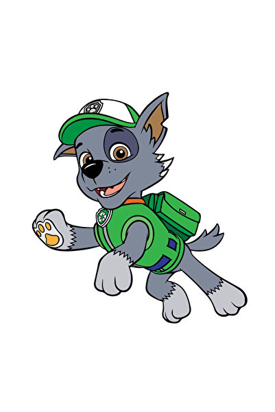 INOVATIX Set de 8 piese, autocolant Patrula Cățelușilor Rocky sărind, INOVATI...