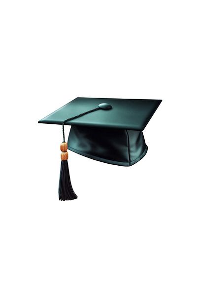 INOVATIX Set de 8 piese, autocolant pălărie verde pentru absolvenți sau masteranzi, INOVATIX®. 6 cm