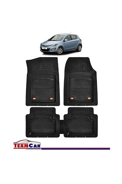 TEAMCAR Car Mats TeamCar® Hyundai i20 I (2008-2014) - Rubber Type Tray