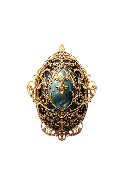 INOVATIX Σετ 8 τεμαχίων, Αυγά διακοσμημένα με αυτοκόλλητα, Καταπιεσμένη Μνήμη...