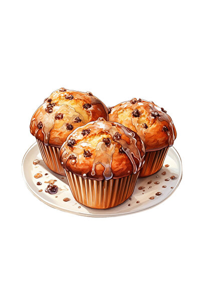 INOVATIX Set de 8 piese, autocolant pentru brioșe cu miere și crantz, INOVATI...