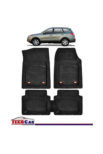TEAMCAR Car Mats TeamCar® Hyundai Santa Fe II (2006-2012) - Rubber Type Tray
