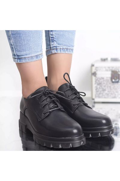 MODA STİL Katy casual shoes black eco-leather, 38