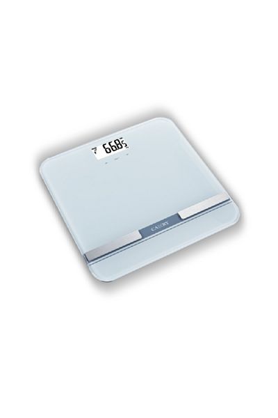CAMRY Rechargeable Body Fat Analyzer Scale White 180kg