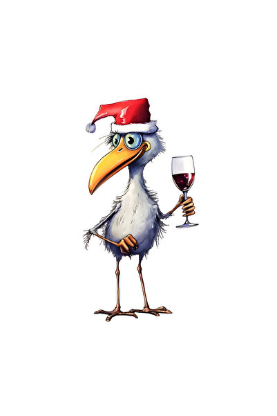 INOVATIX Set de 8 bucăți, autocolant Squak Bird, INOVATIX®. 6 cm