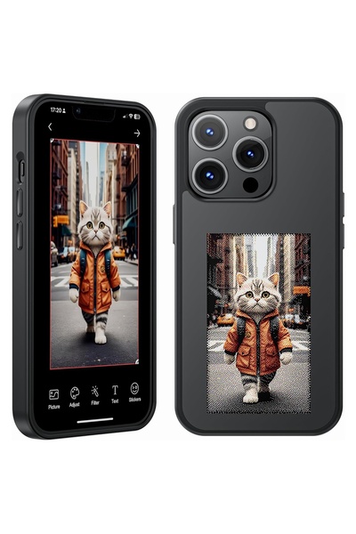 Techsuit Husă pentru iPhone 13 Pro - Techsuit SmartScreen NFC - Neagră