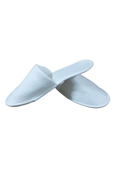 Serena Set of 150 pairs of Serena disposable hotel slippers, white, universal size