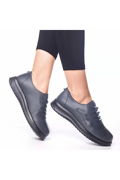 MODA STİL Akayla casual shoes blue eco-leather, 39