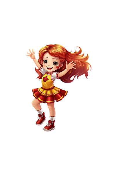 INOVATIX Set de 8 piese, autocolant păpușă pufoasă, INOVATIX®. 6 cm