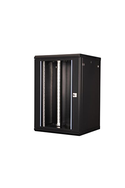 Lande - 18U 19" Wall Mounted Rack Cabinet – Width: 600 mm |   Depth: 600 mm –...
