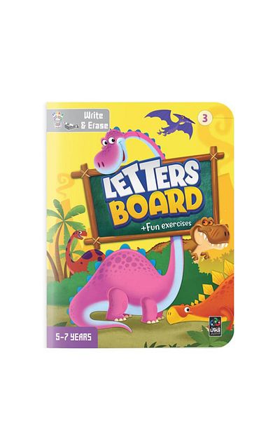 Book English Alphabet Board and Fun Exercises - Original Edition