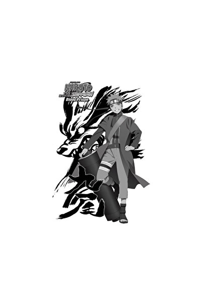 INOVATIX Set de 8 piese, autocolant Naruto Închisoarea de Sânge, INOVATIX®. 6 cm