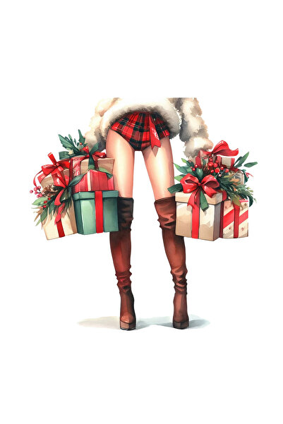 INOVATIX Set de 8 piese, autocolant picioare sexy de femeie cu cadouri de Cră...